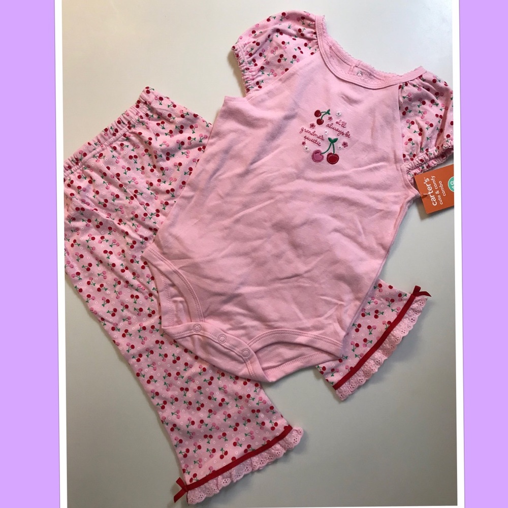 🌸Carter’s🌸NWT Size 18months 2pc cute&comfy combo